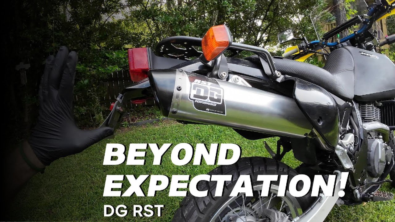 The Best Dual Sport Exhaust? [ DG RST ]