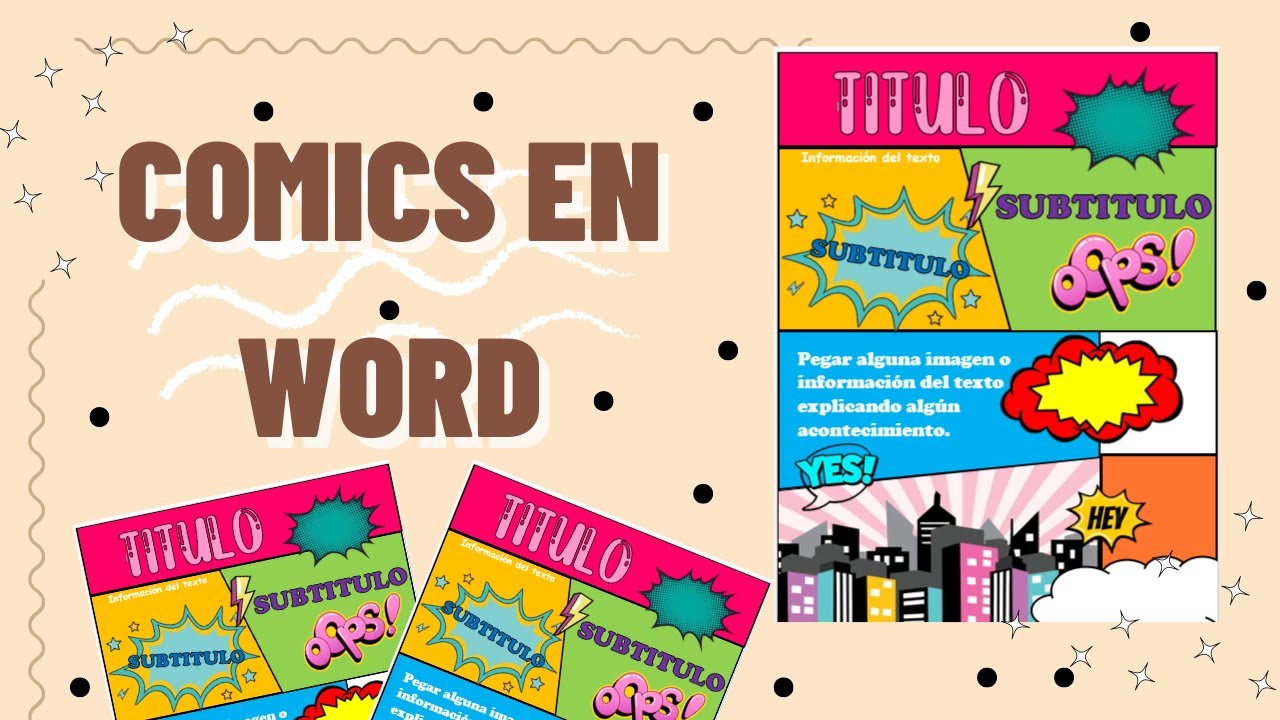 HISTORIETA EN WORD/COMIC DIGITAL💛
