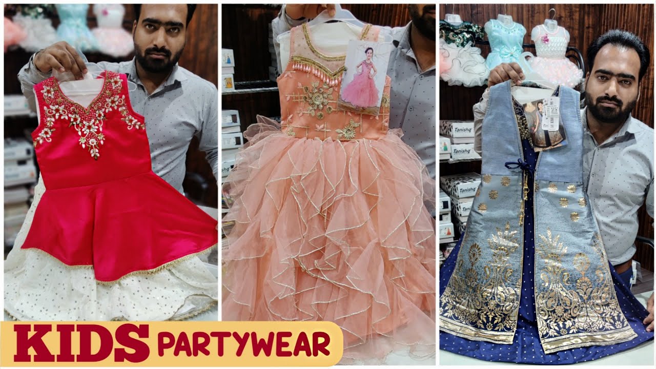 Partywear Collection For Girls Kids Wear Manufacturer Gandhi Nagar Wholesale Market Delhi Urbanhill