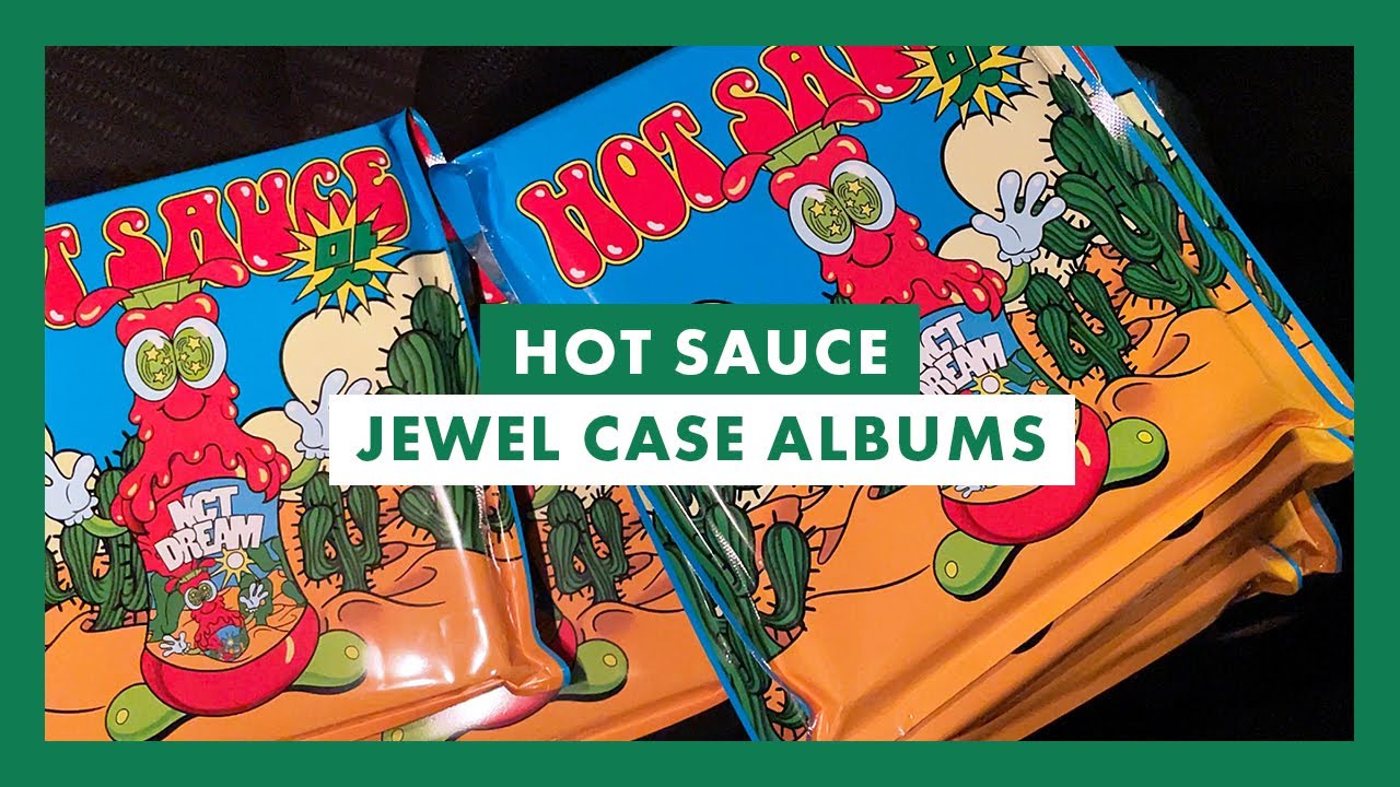 Unbox With Us ♡ NCT Dream 엔시티 드림 Hot Sauce Album (Jewel Case Ver.) ☆ 9 Copies