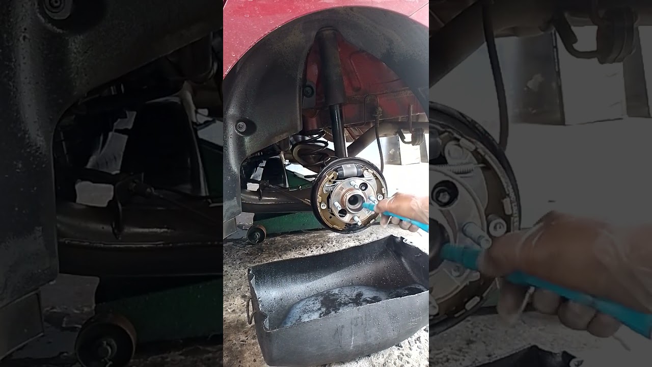 Limpeza e Regulagem do sistema de Freio traseiro Onix 2019