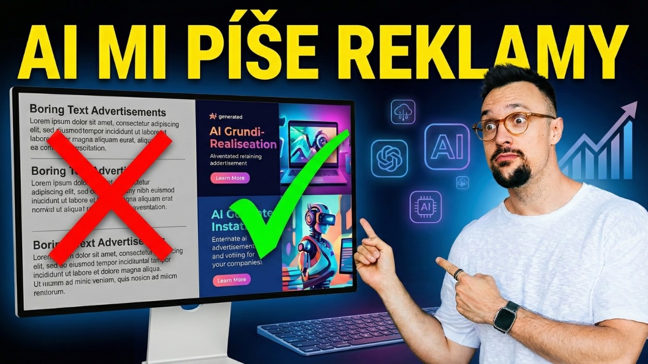Začni psát reklamní texty jako TOP 1 % marketérů díky AI | Cernovsky 🇨🇿
