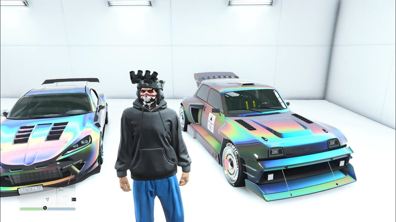 How to modify CHAMELEON color paint job in GTA online