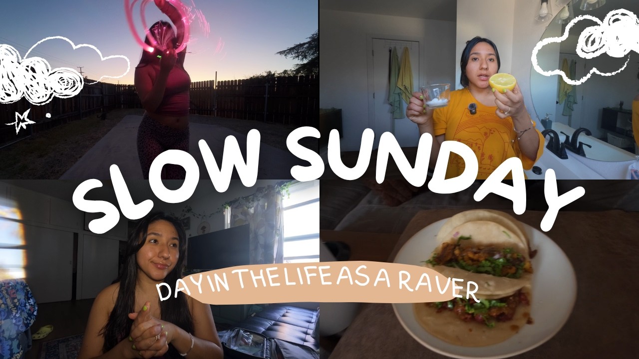 a REALISTIC slow sunday as a flow artist