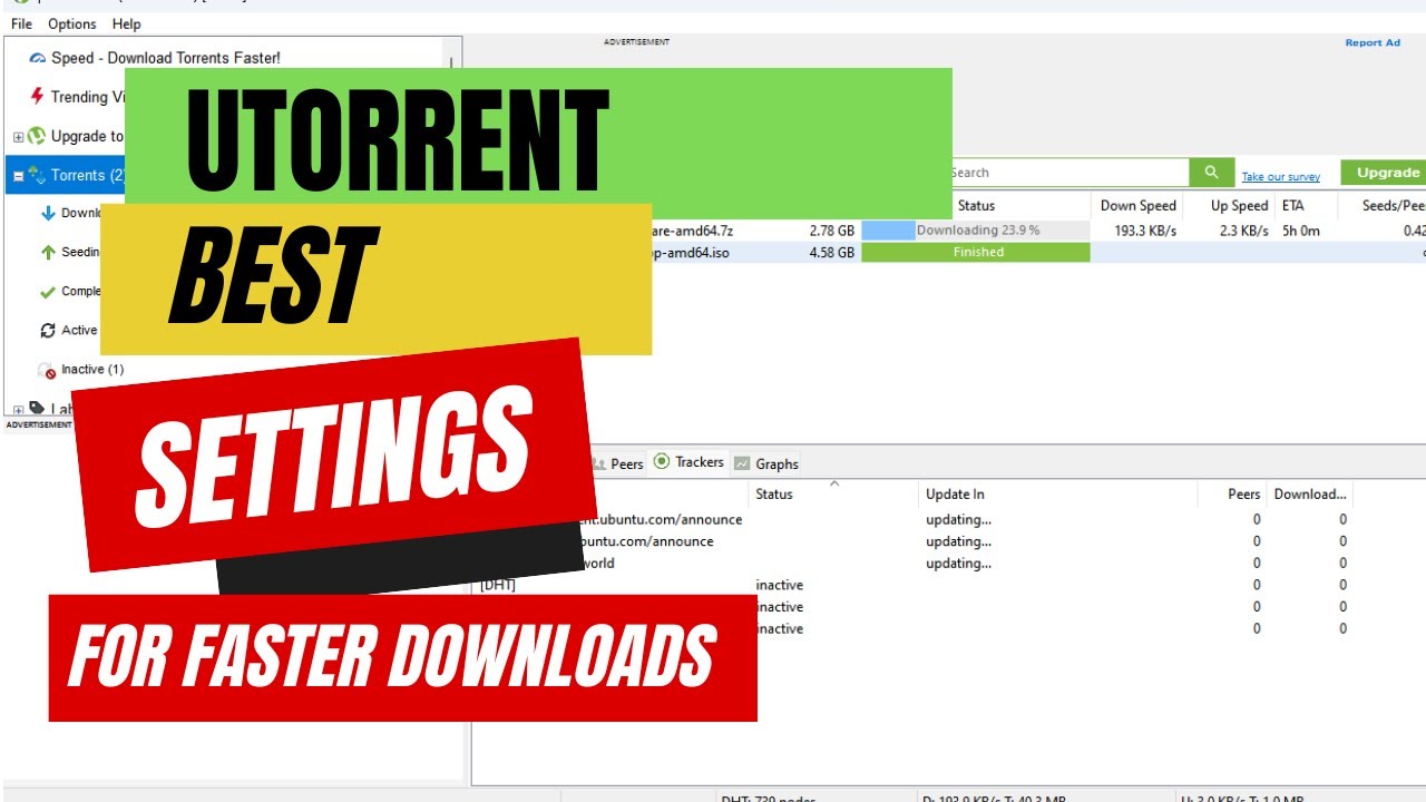 uTorrent Best Settings 2026 | How to Speed Up Download Speeds in uTorrent
