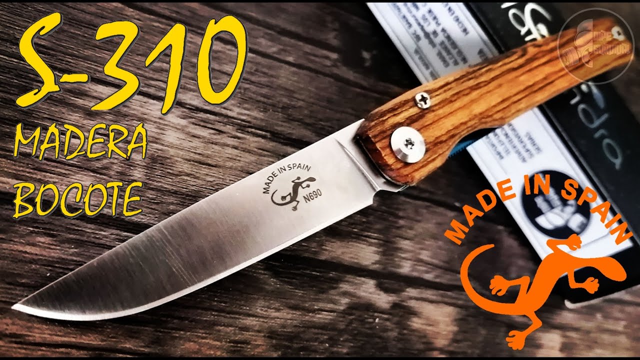 😏❗NAVAJA CAMPERA SALAMANDRA S-310 MADERA BOCOTE, ES BUENA ESTA NAVAJA❓😏