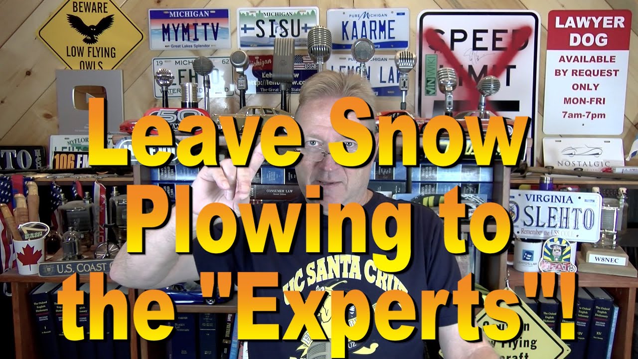 Leave Snow Plowing to the 