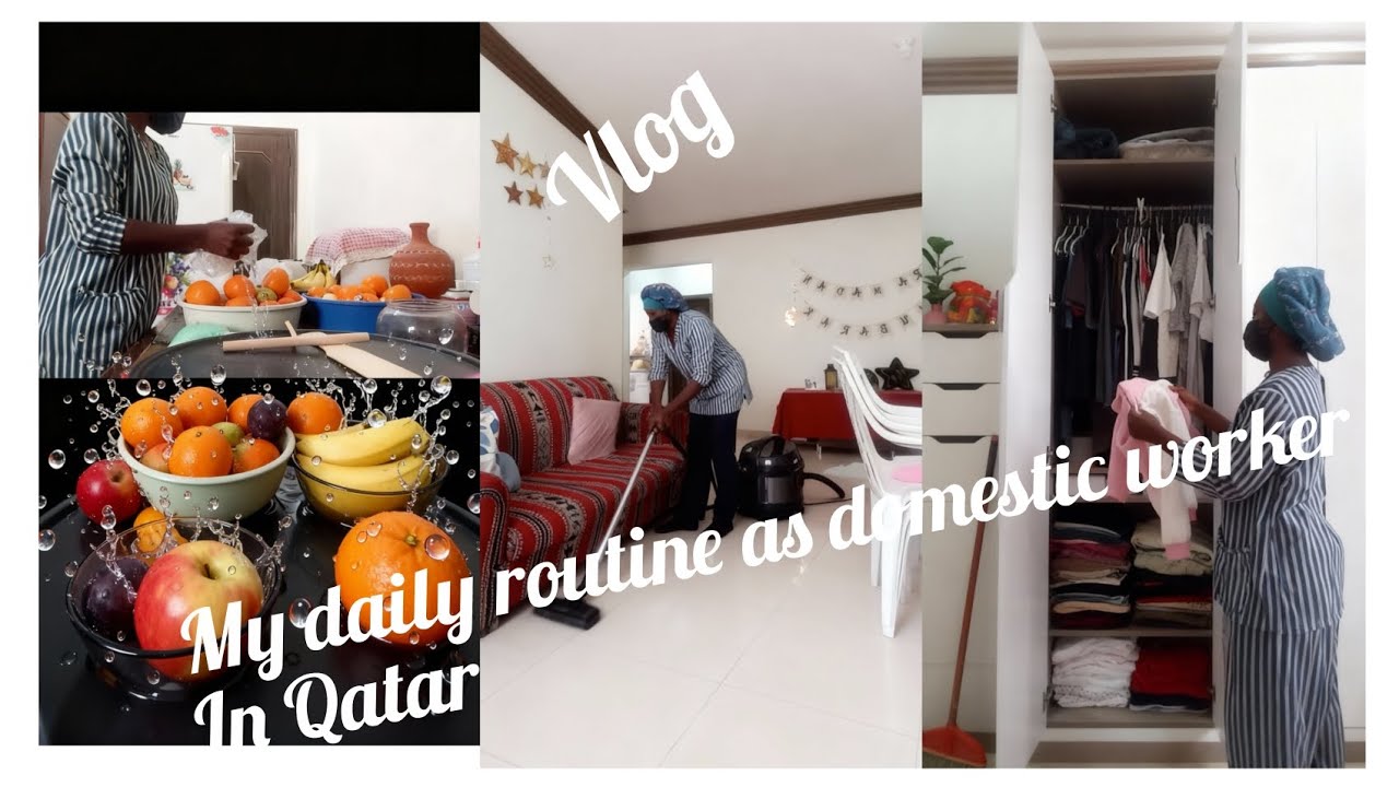 My daily life as domestic worker in Qatar.