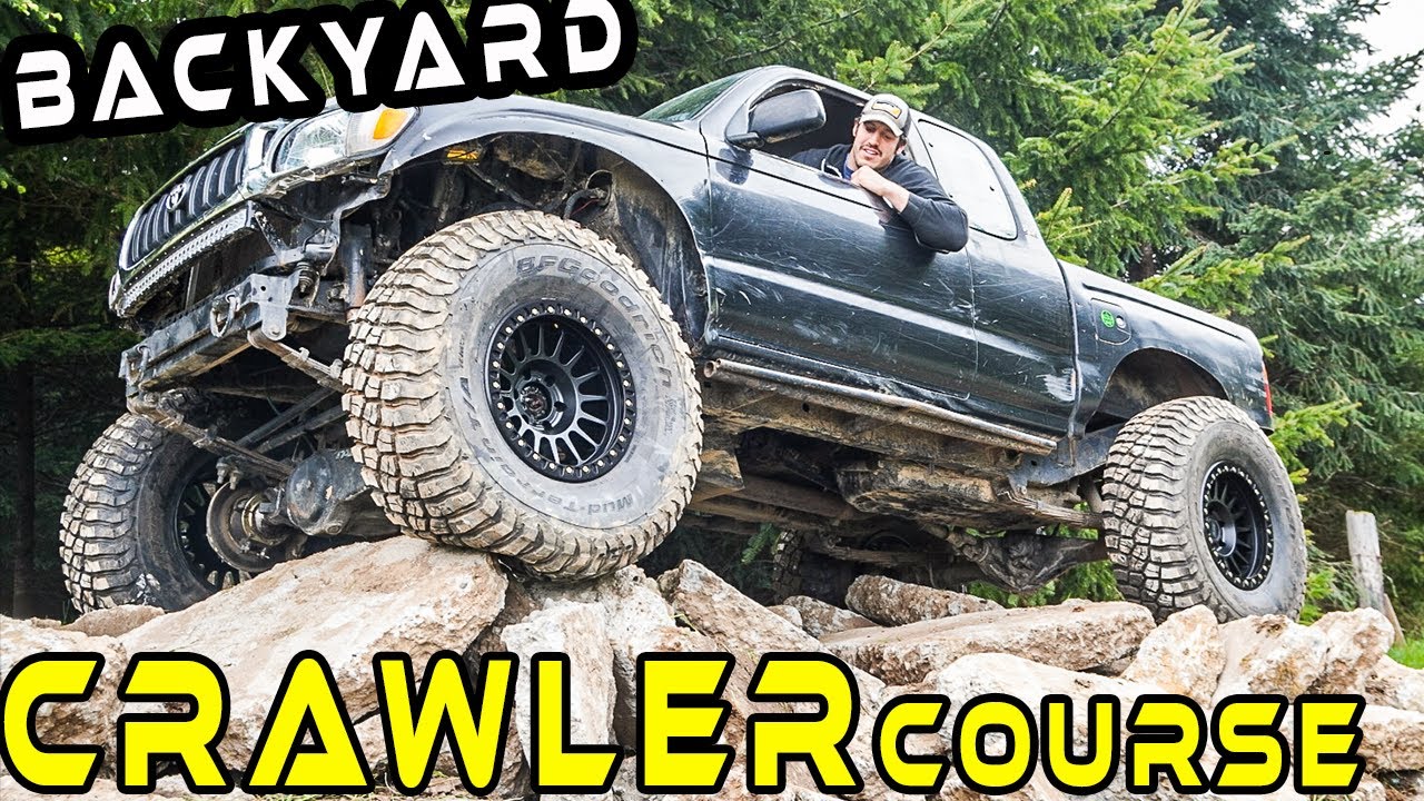Я построил трассу для гусеничного катания прямо у себя дома! Toyota Tacoma получает 40-летнюю при...