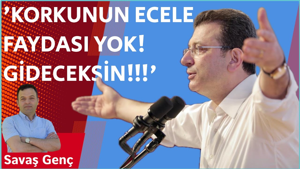'Korkunun ecele faydası yok! GİDECEKSİN!'