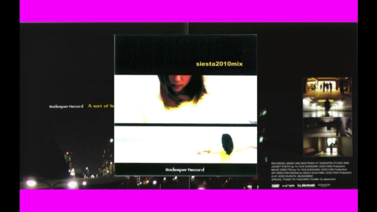 Siesta 2010 MIX - SADESPER RECORD  - original from : A Sort of Sound Track for U.F.O.
