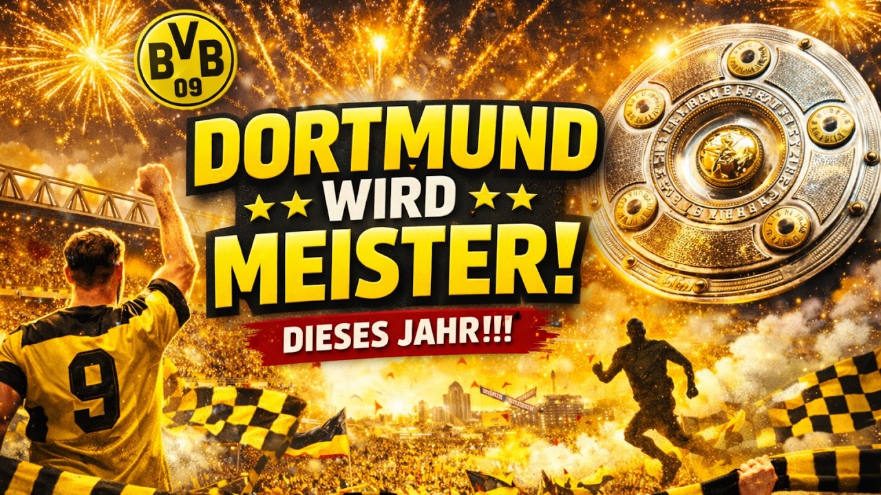 Dortmund wird Meister! 🟡⚫ BVB Song zum Kampf um die Deutsche Meisterschaft