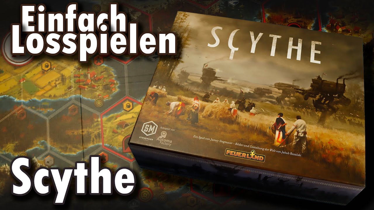 Scythe - Einfach Losspielen (Regeln Anleitung)