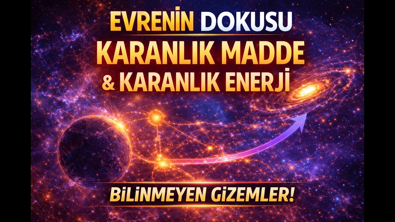 Evrenin Görünmez Dokusu: Karanlık Madde ve Karanlık Enerji (Sleepy Science)