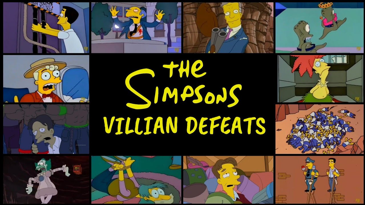 The Simpsons: Villain Defeats