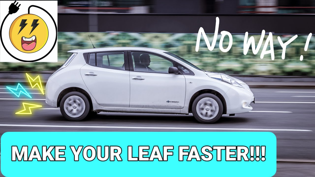 Is this the first tune on an EV??? Nissan Leaf Performance upgrade. Remap. Make your Leaf faster!!!