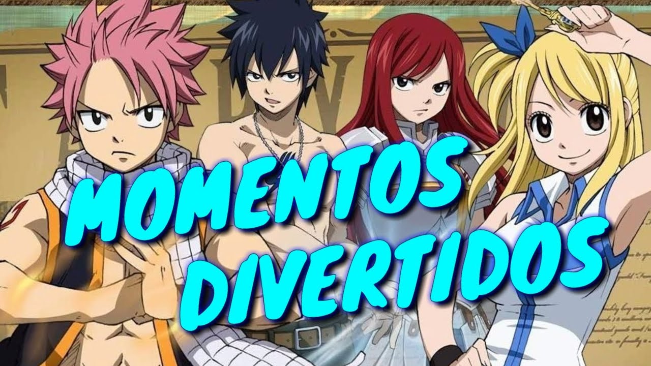 FAIRY TAIL LUCY/ NATSU / GRAY / MOMENTOS DIVERTIDOS