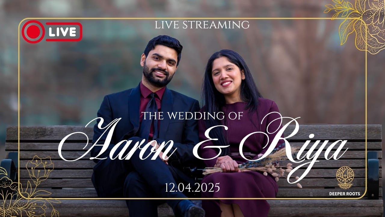 Aaron ❤ Riya | Jaipur Wedding Live Stream | April 12, 2025