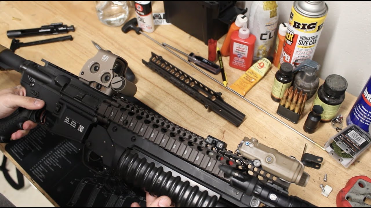 M203 install on RIS ll rail