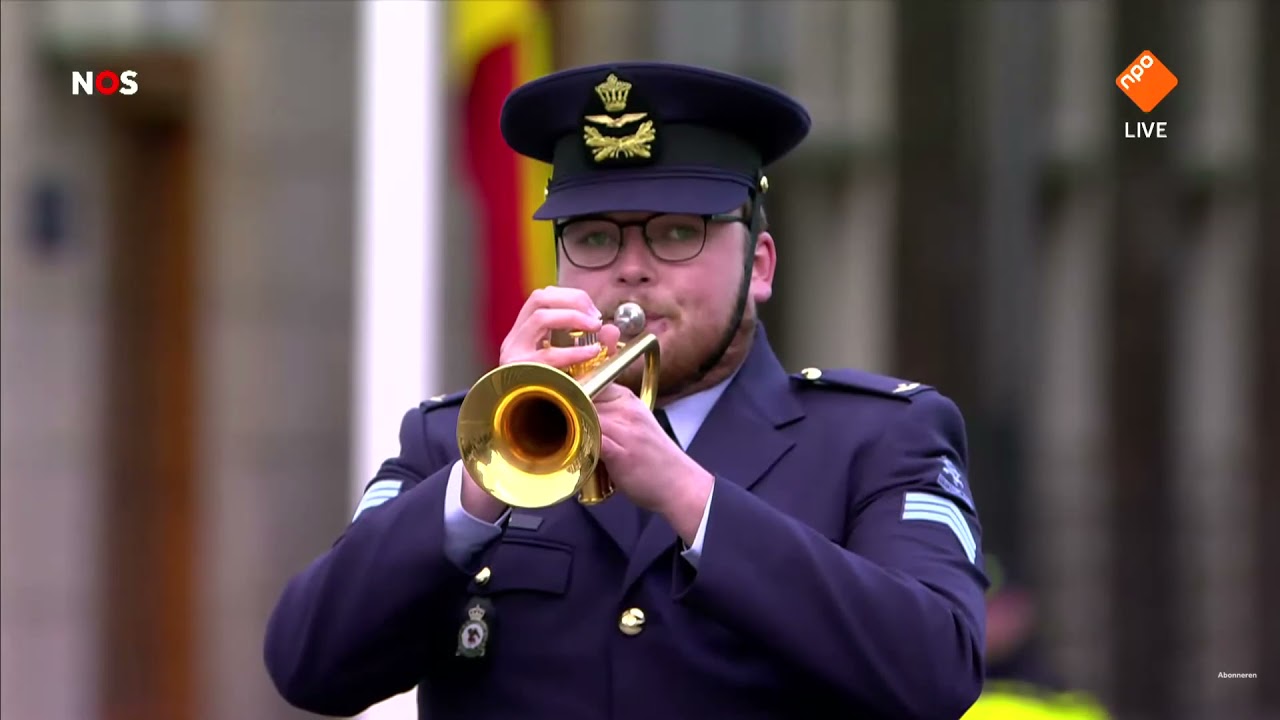 Dodenherdenking taptoe signaal trompet 2021