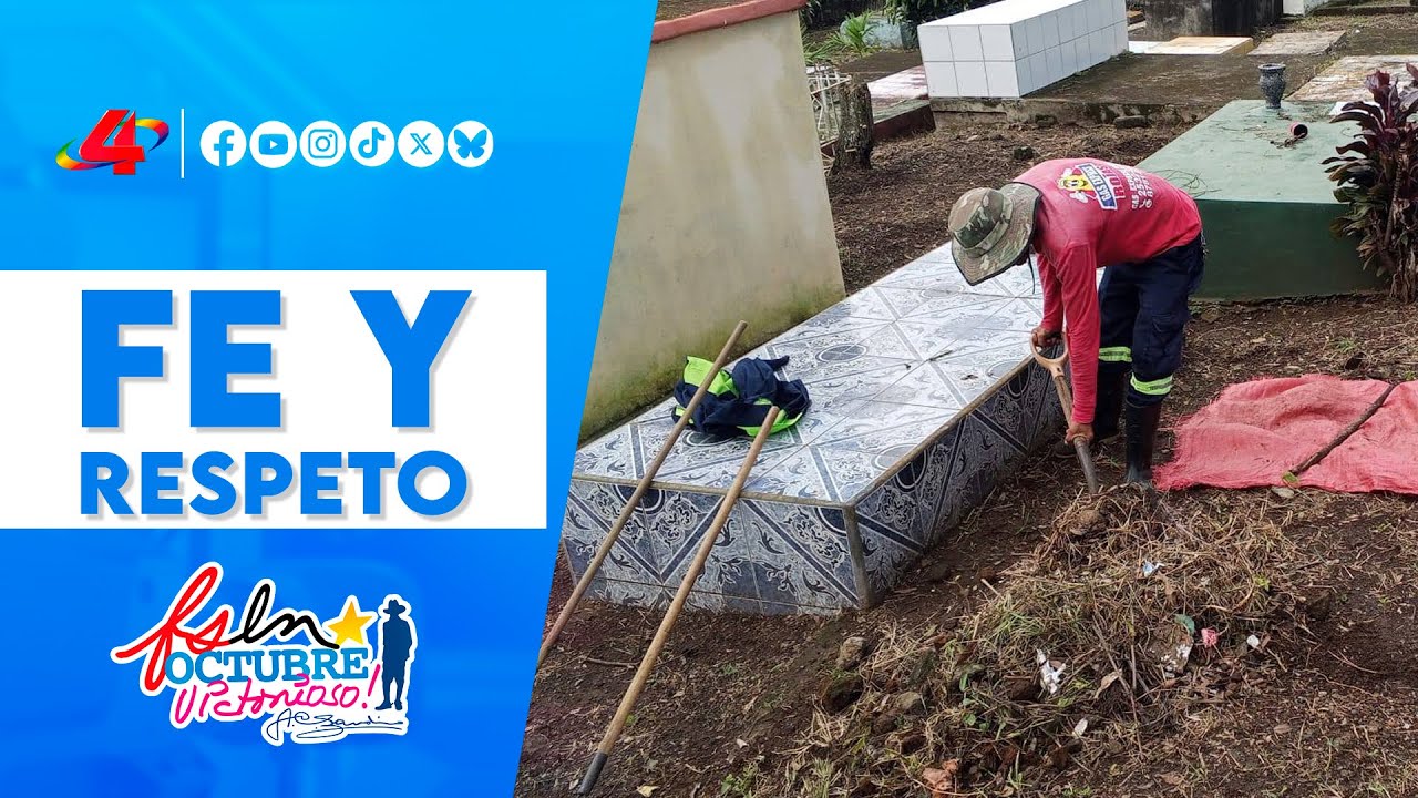 Carazo: remozamiento 🛠️ de camposantos para el D&iacute;a de los Fieles Difuntos 💐