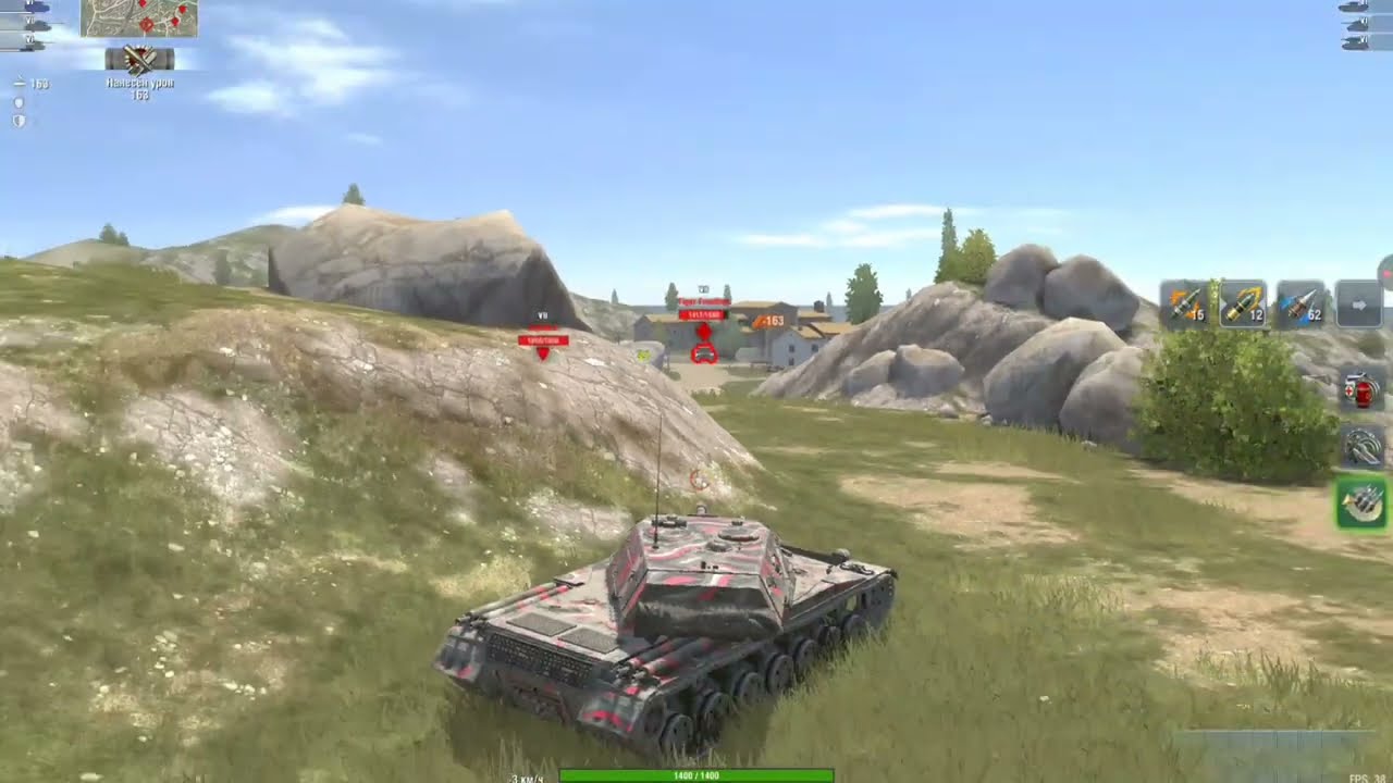 BZ-58 Castilla map, made by masters.