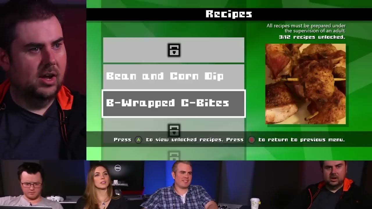 Rorie wants to see the recipe book