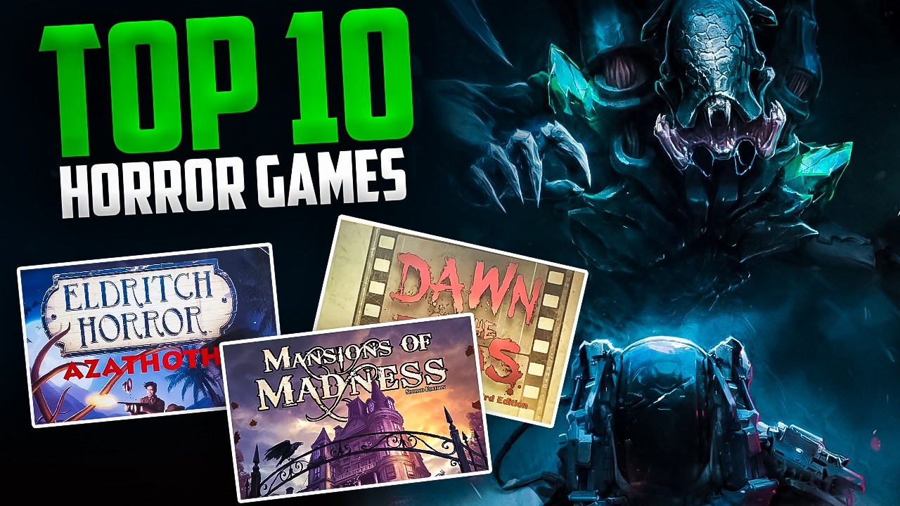 Top 10 HORROR Tabletops for HALLOWEEN!
