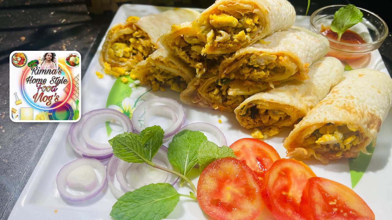 ডিমের ঝুড়ি দিয়ে রুটির রোল || Rimnas Home Style Food Vlogs || 