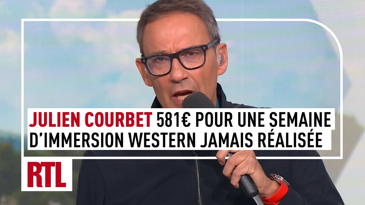 Julien Courbet : 581€ pour une semaine d'immersion western jamais réalisée