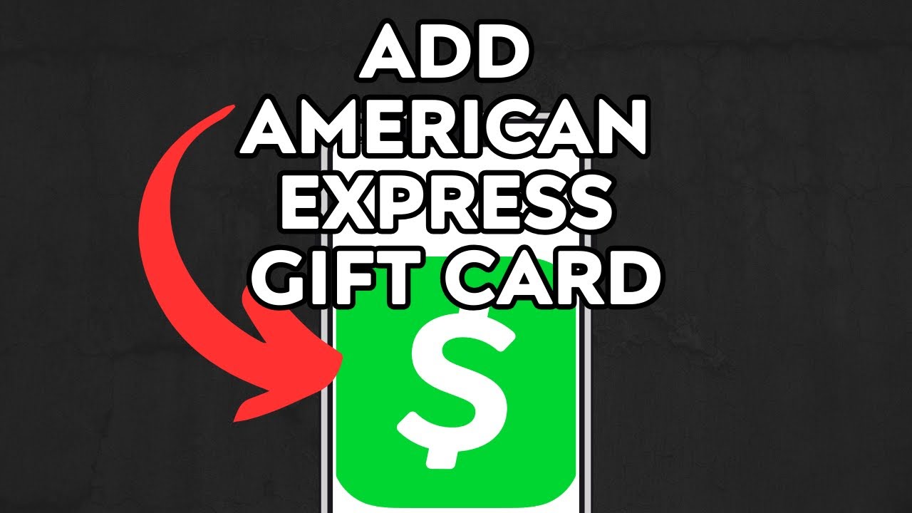 NEW! how to add american express gift card to cash app
