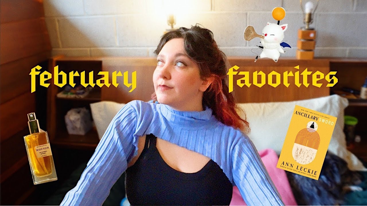 FEBRUARY FAVORITES (because i'm sick & have lots of thoughts) books, beauty, video games ᯓ★
