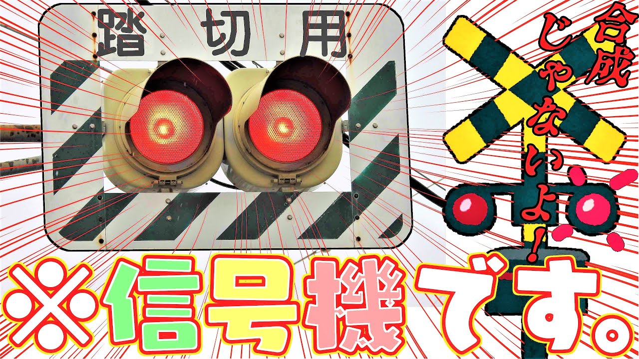 【意味不明】踏切みたいな信号機！愛知県限定な踏切用信号機～ゆっくり解説&茶番～本編は質問回答コーナーです。