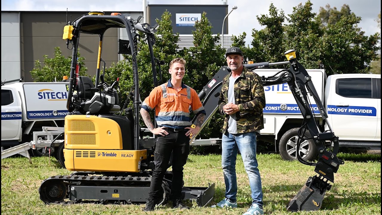 Inside the Trimble DemoDigger | Earthworks 3D, AR, Payload Management & Siteworks Machine Guidance