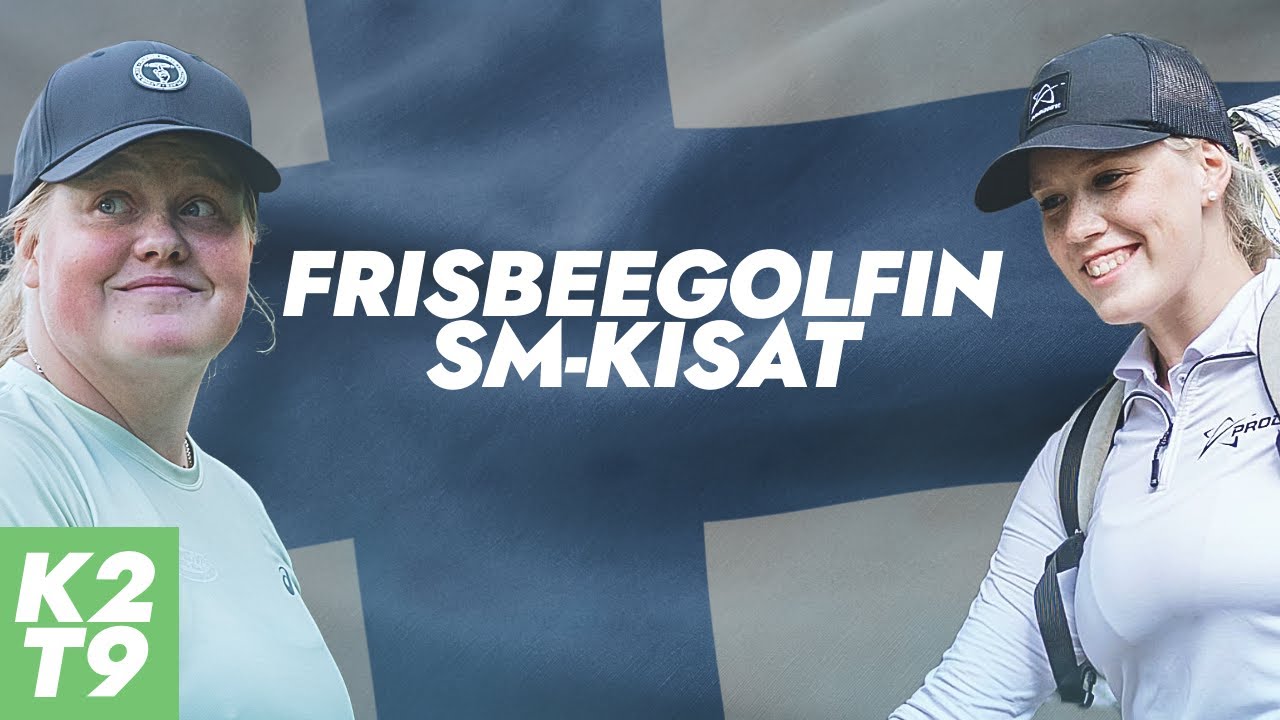 Frisbeegolfin SM 2024 | Naisten luokka | Kierros 2 T9 | Salonen, Laine, Väisänen, Mäkelä