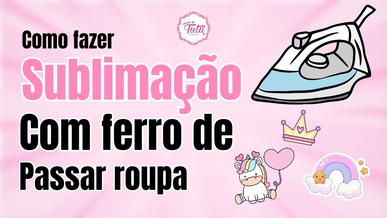 Sublimação Com Ferro De Passar Roupa | Técnica DTF | Como Fazer | DIY