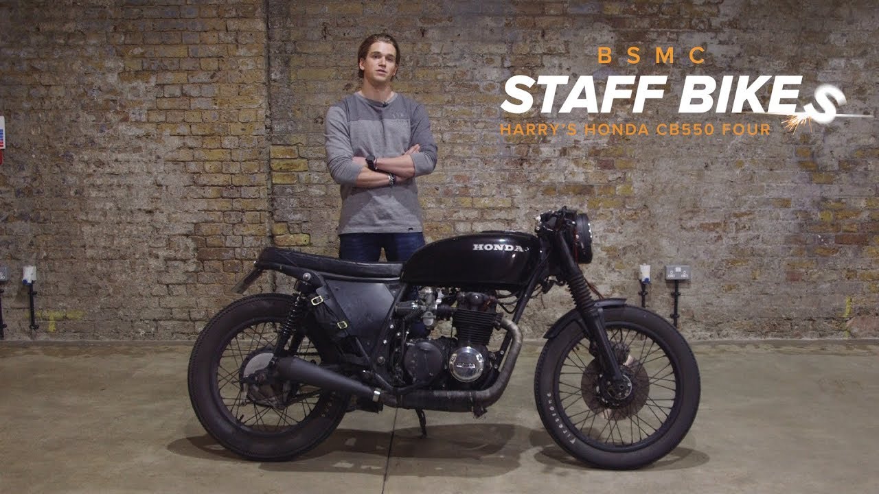 Staff Bikes: Harry's custom Honda CB550 Four
