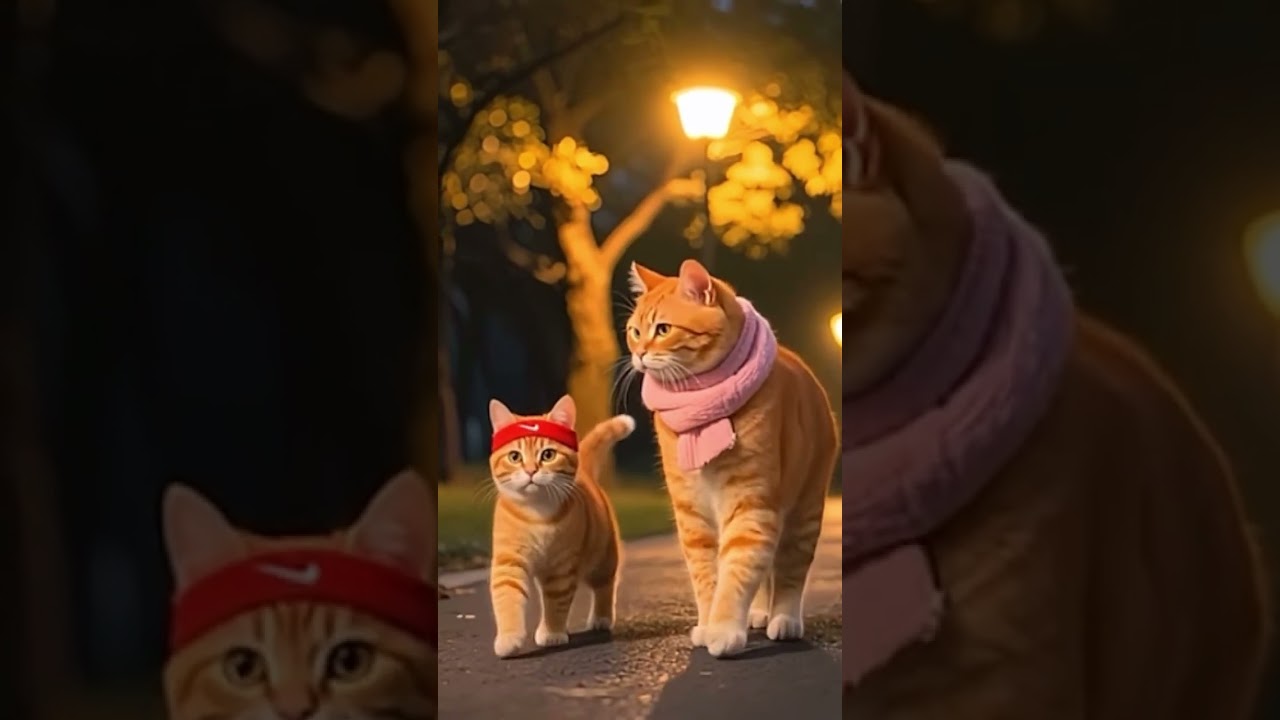 Tiger-Hat kitten weight loss by follow mom rules..