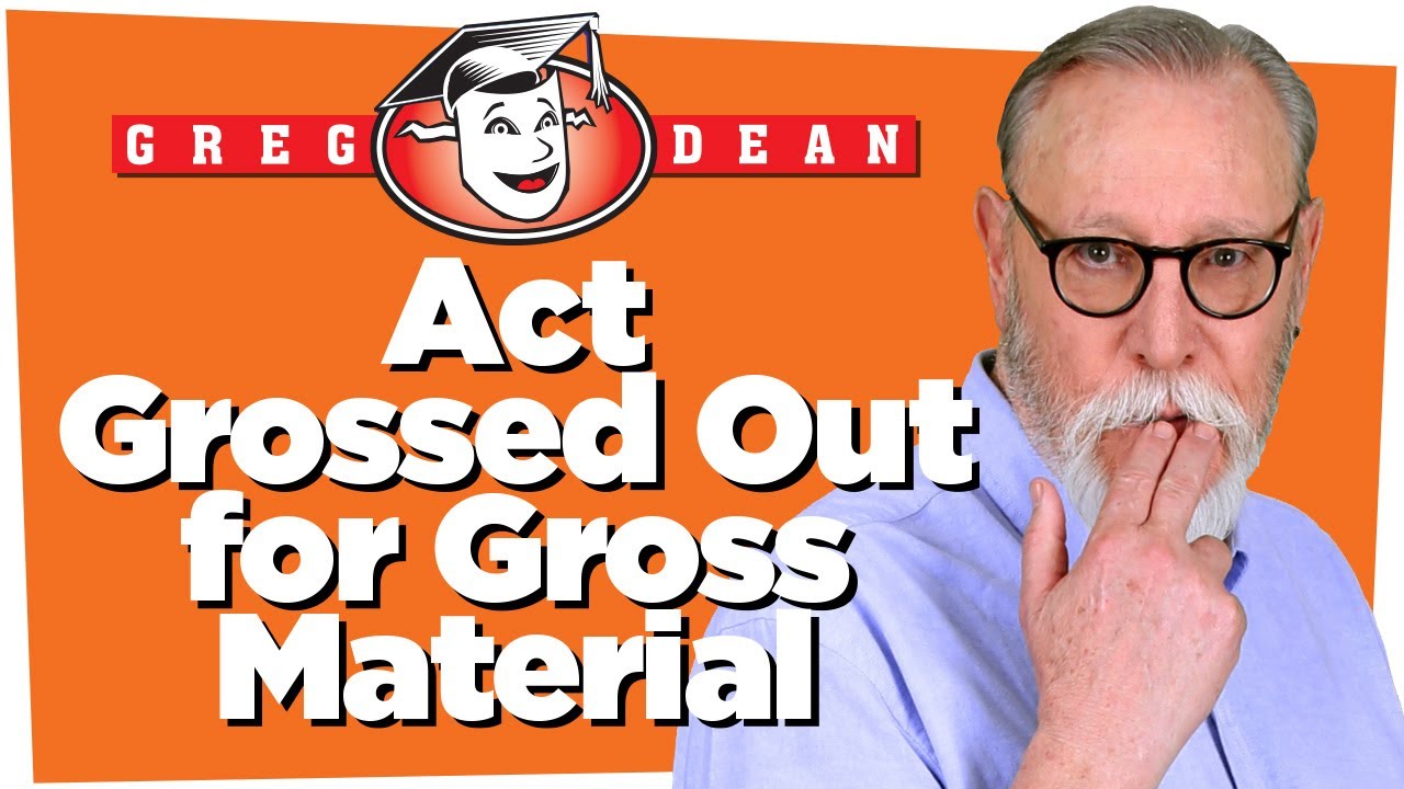 🎤Act Grossed Out for Gross Jokes - Greg Dean Comedy Classes #jokewriting #standupcomedy #comedian