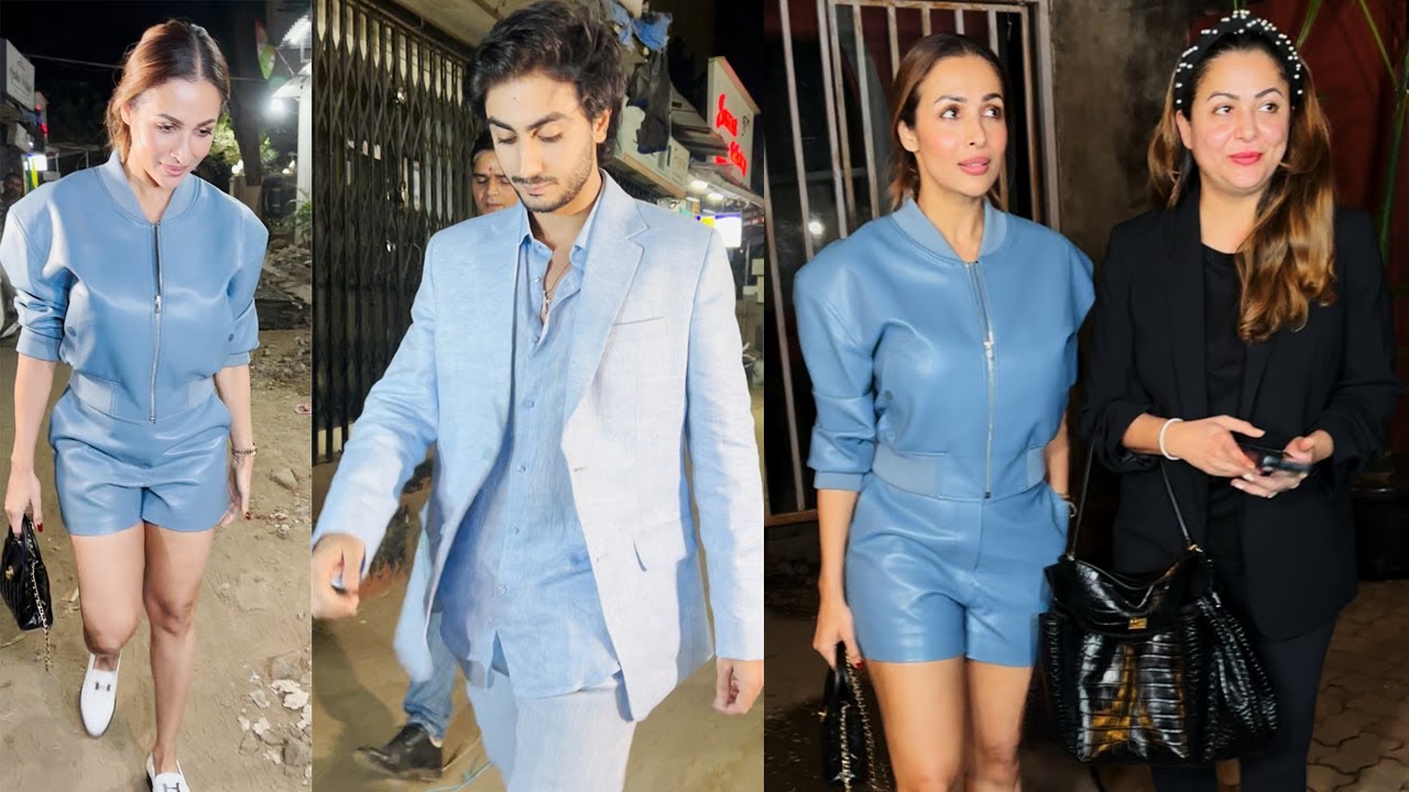 Malaika Arora And Son Arhaan Khan With Amrita Arora Spotted At Bandra | MS shorts MS Bollywood
