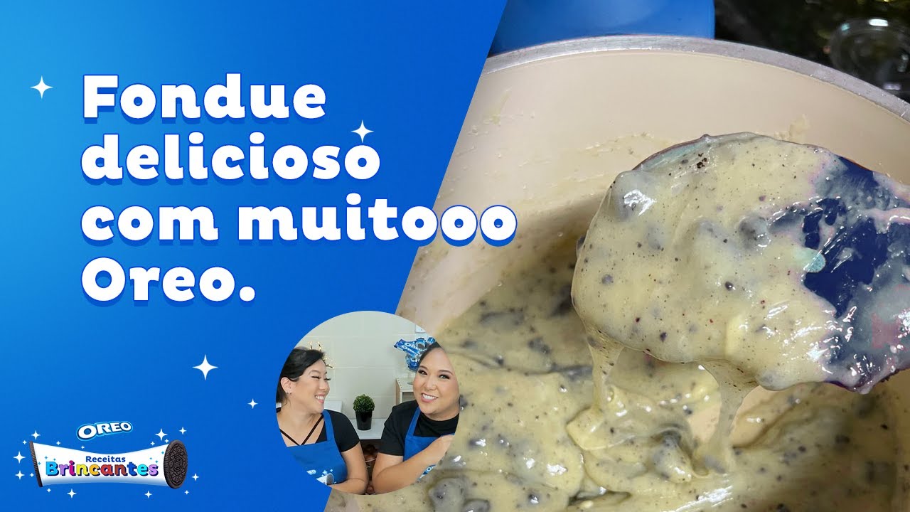 COMO FAZER FONDUE DE OREO RECEITA RÁPIDA, FÁCIL E DELICIOSA POR @blogdasirmãs