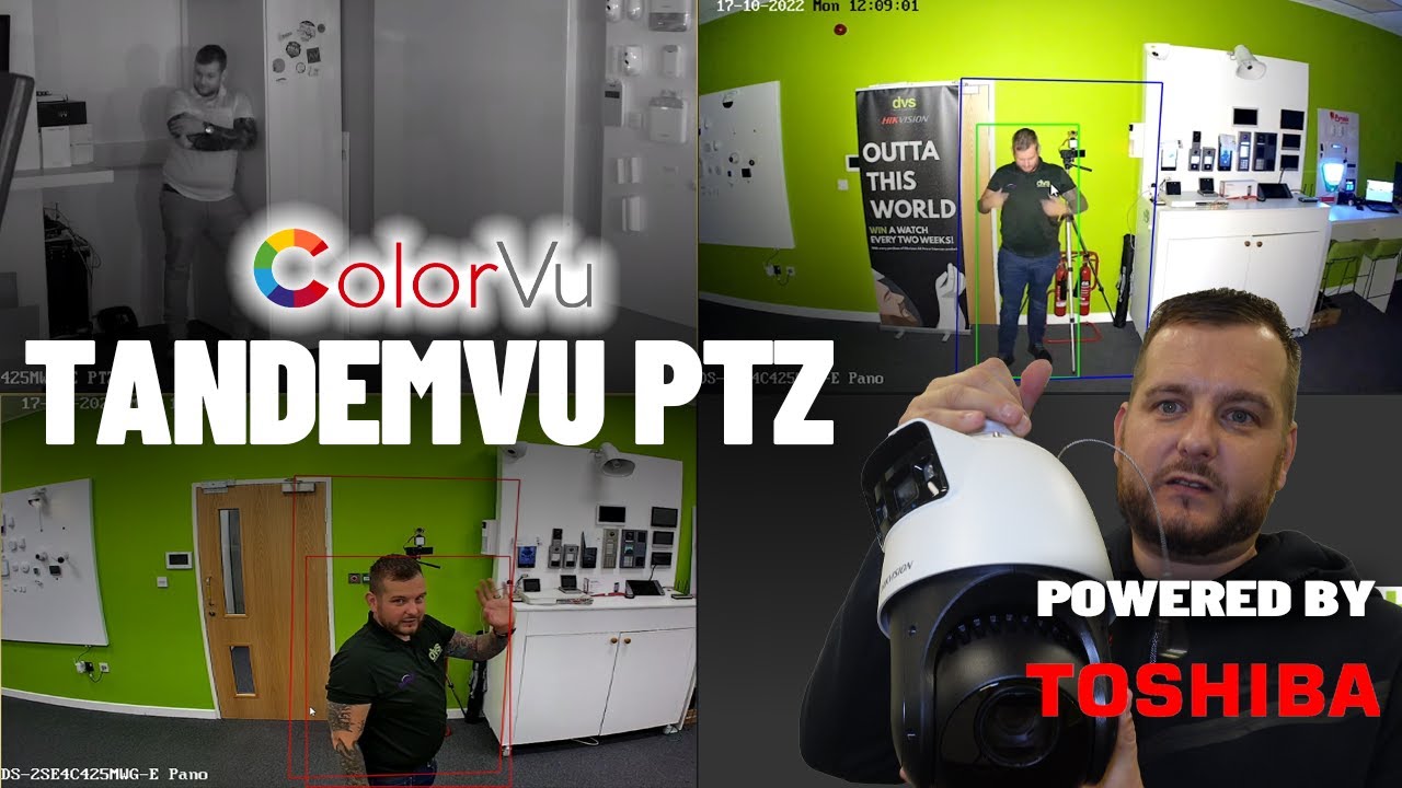 NEW Hikvision 4MP TandemVu PTZ w/ ColorVu