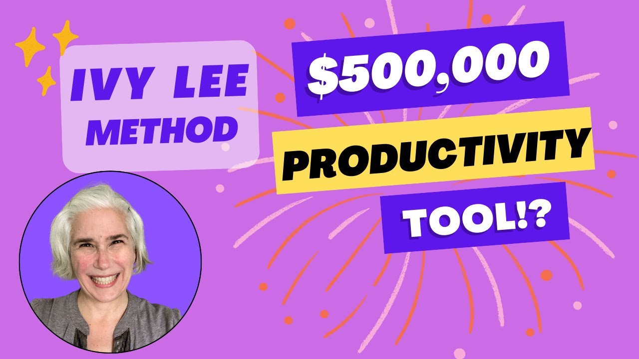 Ivy Lee Method - Breaking down this $500,000 productivity tool.  Does it work?