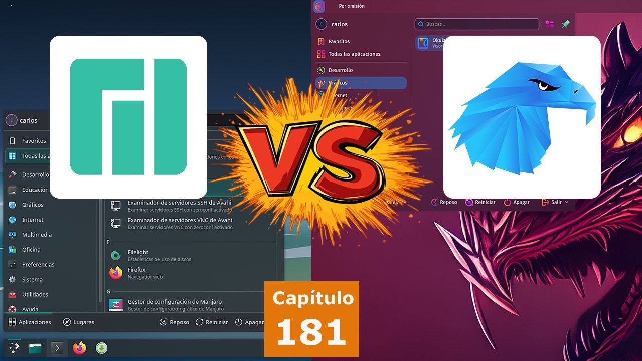 Manjaro vs Garuda - base Arch Linux y diferentes estilos ¿cuál elegir?