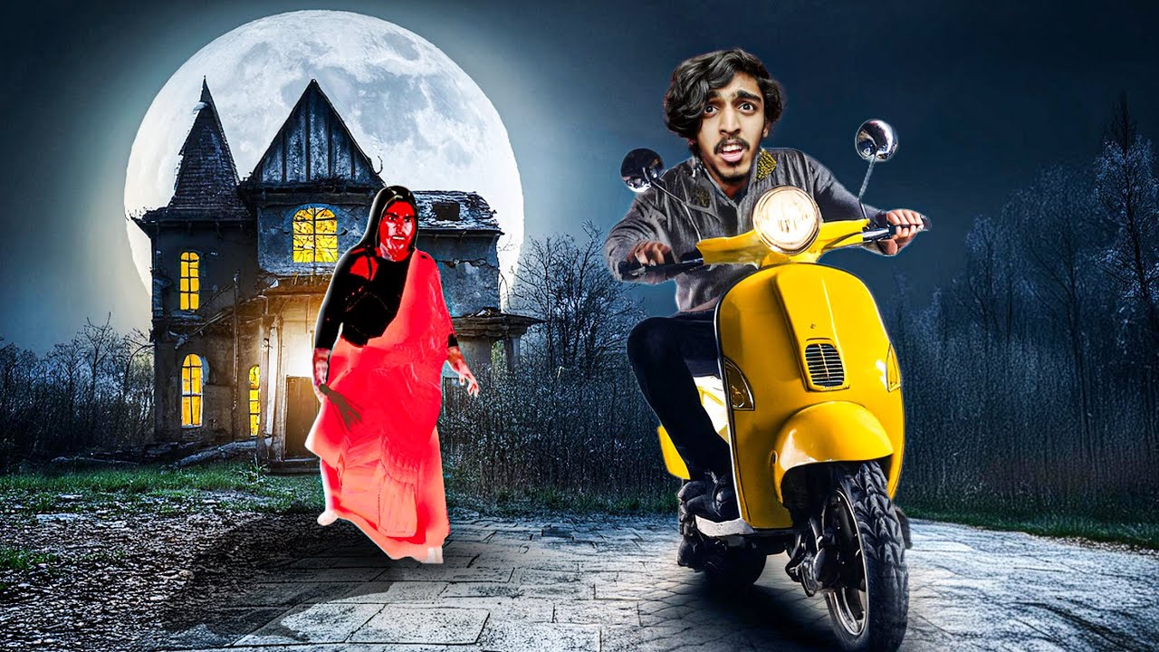 Escaping From MANJULIKA in Scooter😂.!