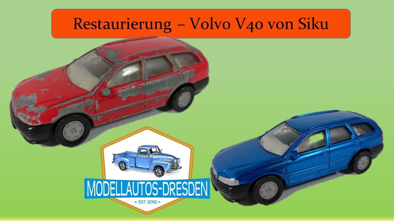 #24 Volvo V40 von Siku Custom restoration restaurieren Kommentar auf deutsch