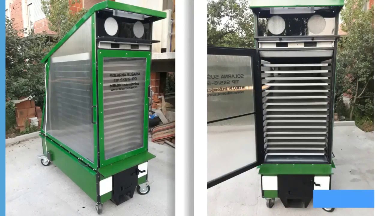 Mikon solarne sušare / Mikon solar driers / Микон соларне сушаре / NAPELEMES SZÁRITÓBERENDEZÉSEK