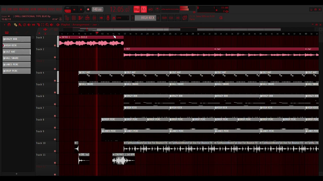 [FREE FLP] EMOTIONAL DRILL TYPE BEAT