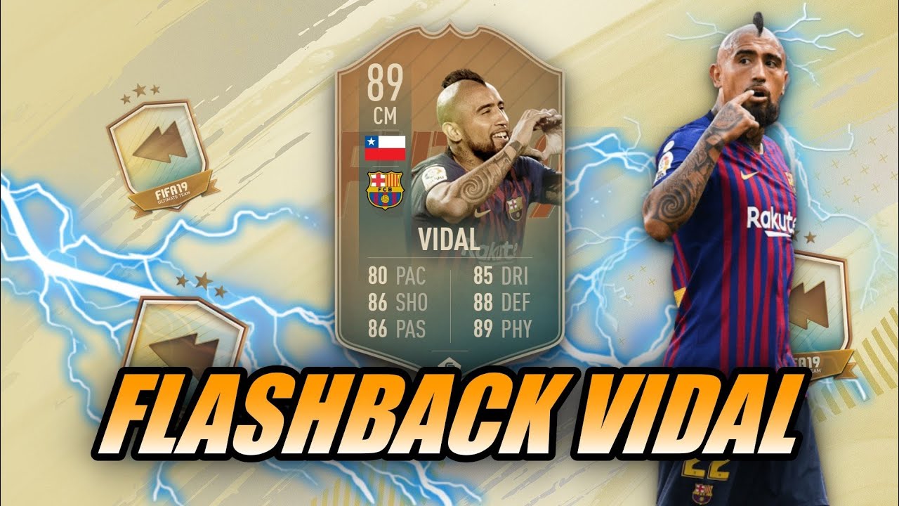 FIFA 19 - FLASHBACK SBC ARTURO VIDAL (89) PLAYER REVIEW