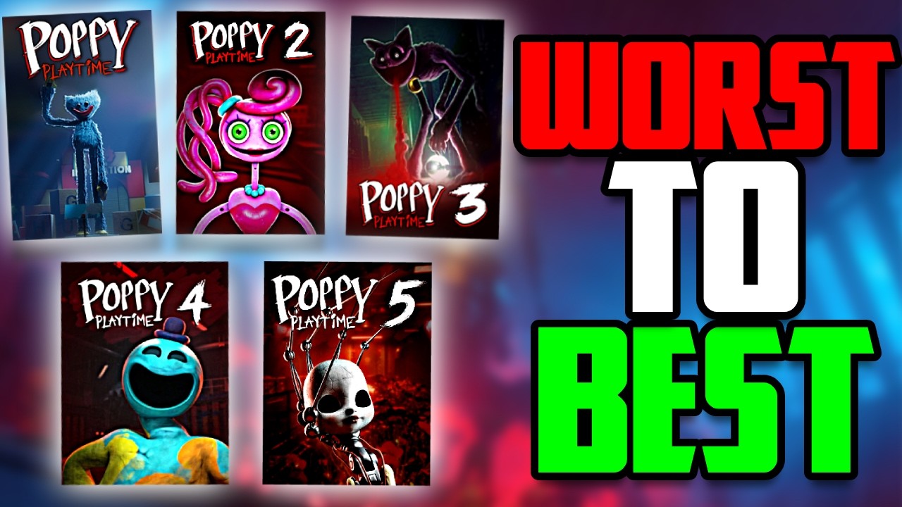 I Ranked EVERY Poppy Playtime Chapter!
